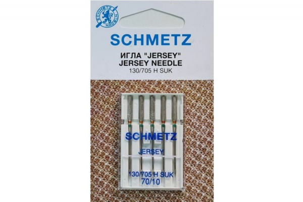 Иглы Schmetz джерси 130/705 H SUK №70, 5 шт в Железногорск-Илимском