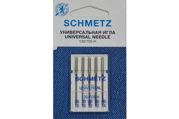 Иглы Schmetz универсальные (70x2, 80x2, 90x1), 5 шт в Железногорск-Илимском