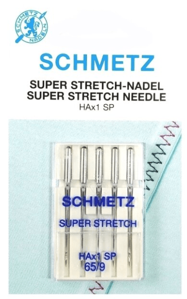 Иглы Schmetz супер-стрейч HAx1 SP 65/9, 5 шт в Железногорск-Илимском