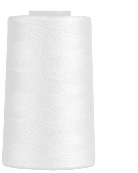 Нитки Sewing Thread 40/2 5000 ярд. цвет - белый 100% п/э в Железногорск-Илимском