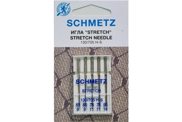 Иглы Schmetz стрейч combi (65x2, 75x2, 90x1), 5 шт в Железногорск-Илимском
